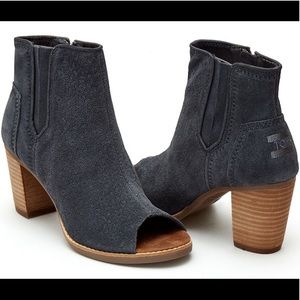 TOMS Majorca Peep Toe Booties